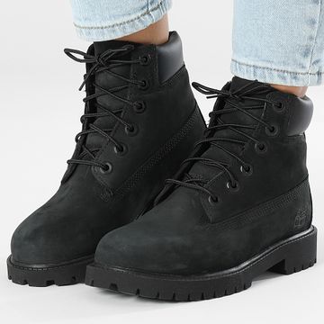 Timberland - Botas Mujer 6 En Impermeable 12907 Negro Nubuck