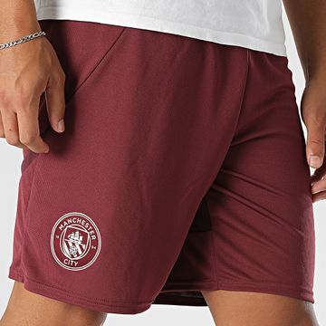 Puma - Manchester City FC Replica Jogging Shorts 775114 Burdeos Oro