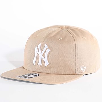 '47 Brand - Gorra Snapback Captain NY Beige