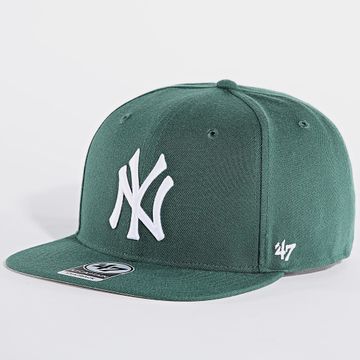 '47 Brand - Gorra Snapback Captain NY Verde Oscuro