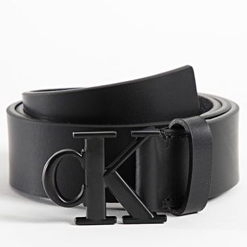 Calvin Klein - Cinturón Redondo Monoplaca 2068 Negro