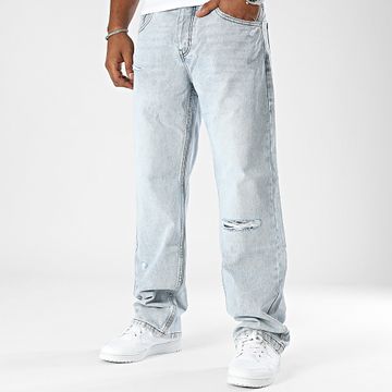 Frilivin - Vaqueros baggy lavados en azul