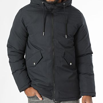Jack And Jones - Parka con capucha Loop Negro