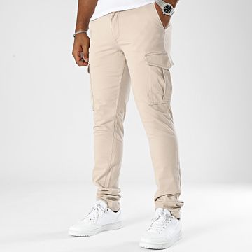 Jack And Jones - Marco Santiago Slim Cargo Pants Beige