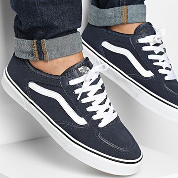 Vans - Rowley Classic Sneakers A4BTTBNY1 Azul Noche Blanco