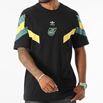 Adidas Originals - JFF Jamaica Fútbol Camiseta IN5566 Negro