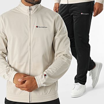 Champion - Chándal Negro Beige 220362