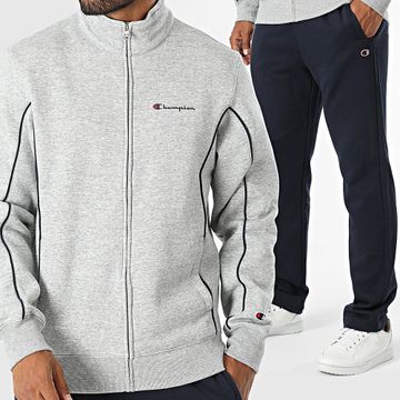Champion - Traje 220289 Chiné Gris Azul Marino