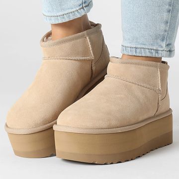UGG - Botas Mujer Classic Ultra Mini Plateform 1135092 Arena