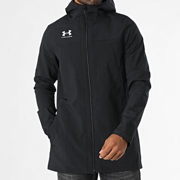Under Armour - Chaqueta larga con cremallera y capucha 1387162 Negro