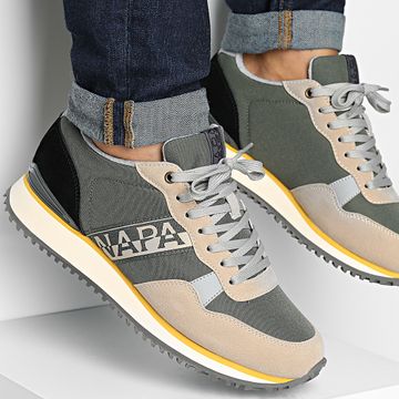 Napapijri - Zapatillas A4IJT Beige Verde