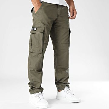 Reell Jeans - Pantalón cargo Ripstop verde caqui