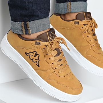 Kappa - Maserta 4 33198DW Amarillo Tan Marrón Logo Sneakers