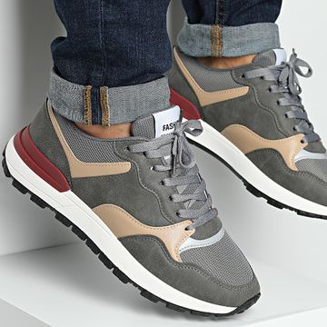 Classic Series - Sneakers Gris Beige
