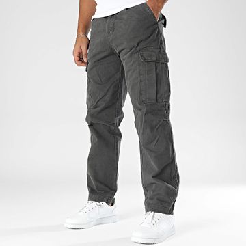 MTX - Pantalones Cargo Gris Carbón