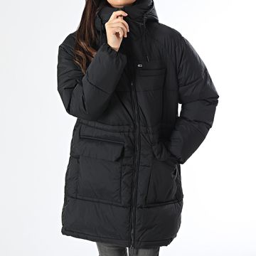 Tommy Jeans - Consolador con capucha Midi Vail 8842 Negro para mujer