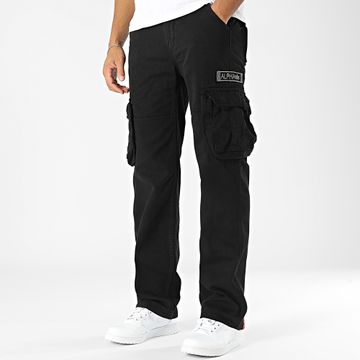 Alpha Industries - Pantalones Cargo Jean 101212 Negro