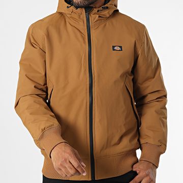 Dickies - Nuevo Chaqueta con capucha Sarpy A4XG8 Camel