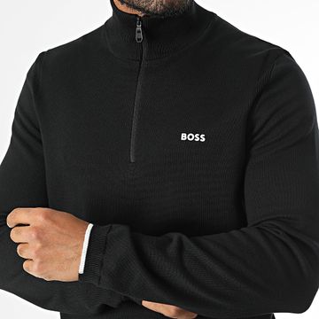 BOSS - Jersey con cremallera Ever X 50498518 Negro
