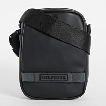 Tommy Hilfiger - Mini bolsa Monotype Reporter 2743 Negro