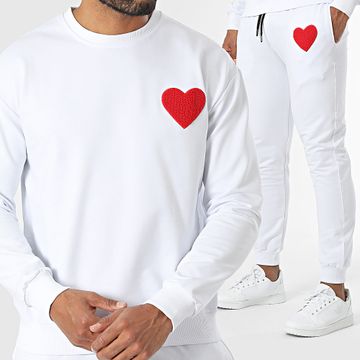 Zelys Paris - Chándal Zuma Blanco Rojo