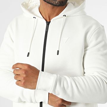 Guess - Sudadera con cremallera Z2YQ28-K9V31 Blanco