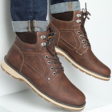 Jack And Jones - Botas Stratford Marrón Piedra