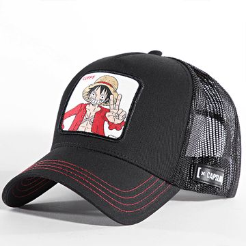 Capslab - Gorra Luffy Trucker Negra