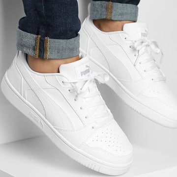 Puma - Zapatillas Rebound V6 Low 392328 Puma Blanco Cool Gris Claro