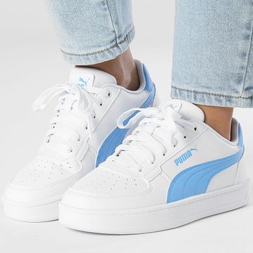 Puma - Caven 2.0 Jr Zapatillas Mujer 393837 Blanco Team Azul Claro Negro