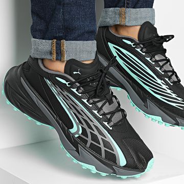 Puma - Zapatillas Spirex Raceday 397705 Puma Negro Menta