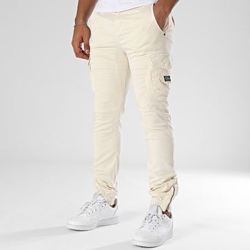 Deeluxe - Pantalón cargo Garden P7050M Off White