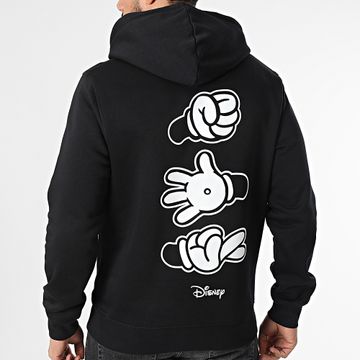 Disney - Hands Hoodie Negro Blanco