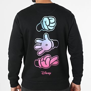 Disney - Hands Sudadera cuello redondo Negro Azul claro Rosa