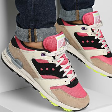 Saucony - Coraje Zapatillas rosa púrpura