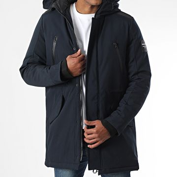 Classic Series - Parka con capucha Baryo Azul marino