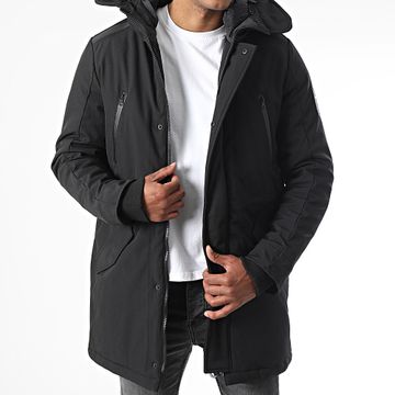 Classic Series - Parka con capucha Baryo Negra