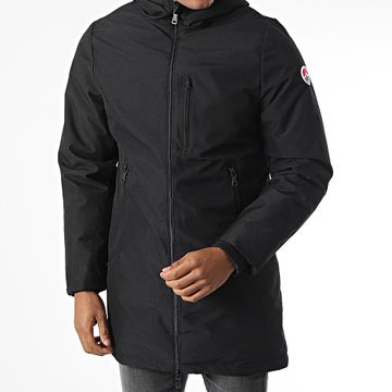 Classic Series - Parka negra con capucha Stantly