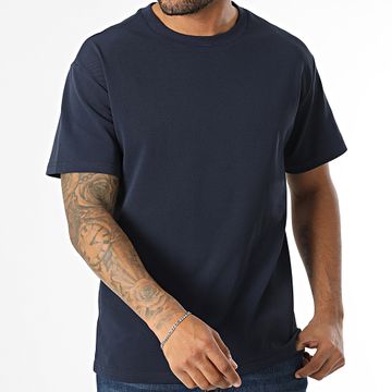 Frilivin - Camiseta oversize azul marino