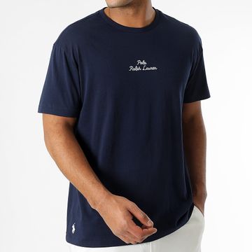 Polo Ralph Lauren - Camiseta Classic Fit Logo Bordado Azul Marino
