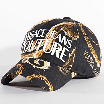 Versace Jeans Couture - 77GAZK10-ZG294 Gorra Renaissance Negro Oro