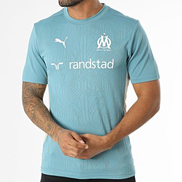 Puma - Maillot de entrenamiento OM 778218 Azul claro