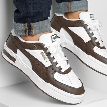 Puma - CA Pro Classic Zapatillas 380190 Puma Blanco Espresso Marrón