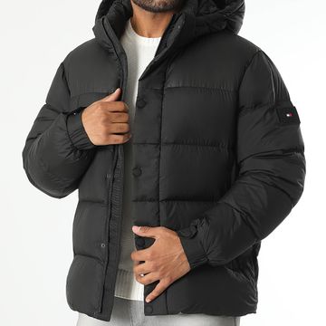 Tommy Hilfiger - Parka con capucha Tech Padded 6569 Negro