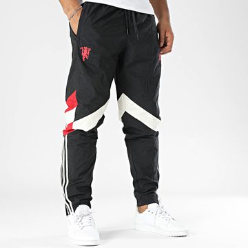 Adidas Originals - Manchester United FC Jogging Pants IS6527 Negro Blanco Rojo