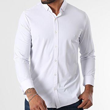 Classic Series - Camisa Manga Larga Blanca