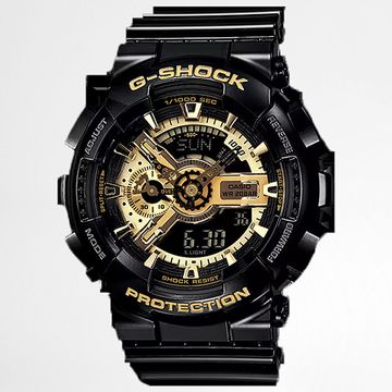 G-Shock - Reloj G-Shock GA-110GB Negro Oro