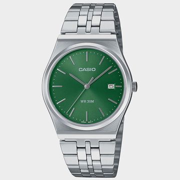 Casio - Reloj Timeless MTP-B145D-3AVEF Plata Verde