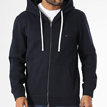 Tommy Hilfiger - Essential 7234 Sudadera con capucha y cremallera Azul Marino