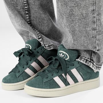 Adidas Originals - Zapatillas Mujer Campus 00s W IG2121 Mineral Verde Arena Rosa Mel Gris Putty